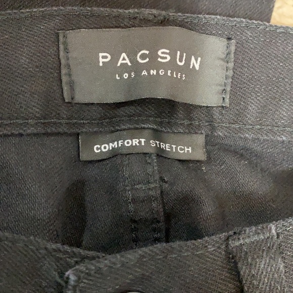 Black Skinny Distressed Jeans 28x30 - Picture 12 of 13